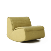 Hobbyhorse Single Seater Fabric Lazy Rocking Sofa Chair - Gavisco Office Furniture